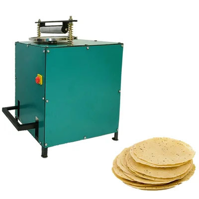 Automatic 60 Kg/day SS Papad Rolling Machine with 0.5HP Motor
